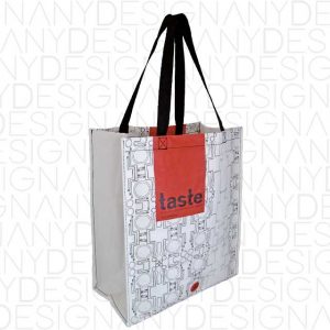produzione di shopping bag in carta e PP