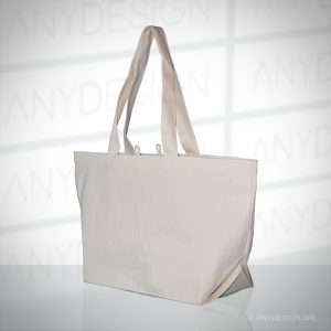 BORSA PROMOZIONALE IN COTONE NATURALE PER SUPERMERCATI E NEGOZI - PROMOTIONAL BAG IN NATURAL COTTON FOR SUPERMARKETS AND SHOPS