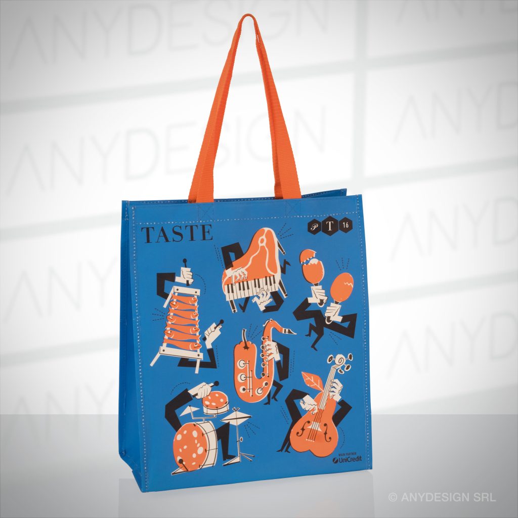 PRODUZIONE DI SHOPPING BAGS PROMOZIONALI - PRODUCTION OF PROMOTIONAL SHOPPING BAGS